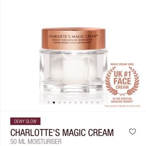 CHARLOTTE TILBURY MAGIC CREAM 50 ML MOISTURISER, brand new.